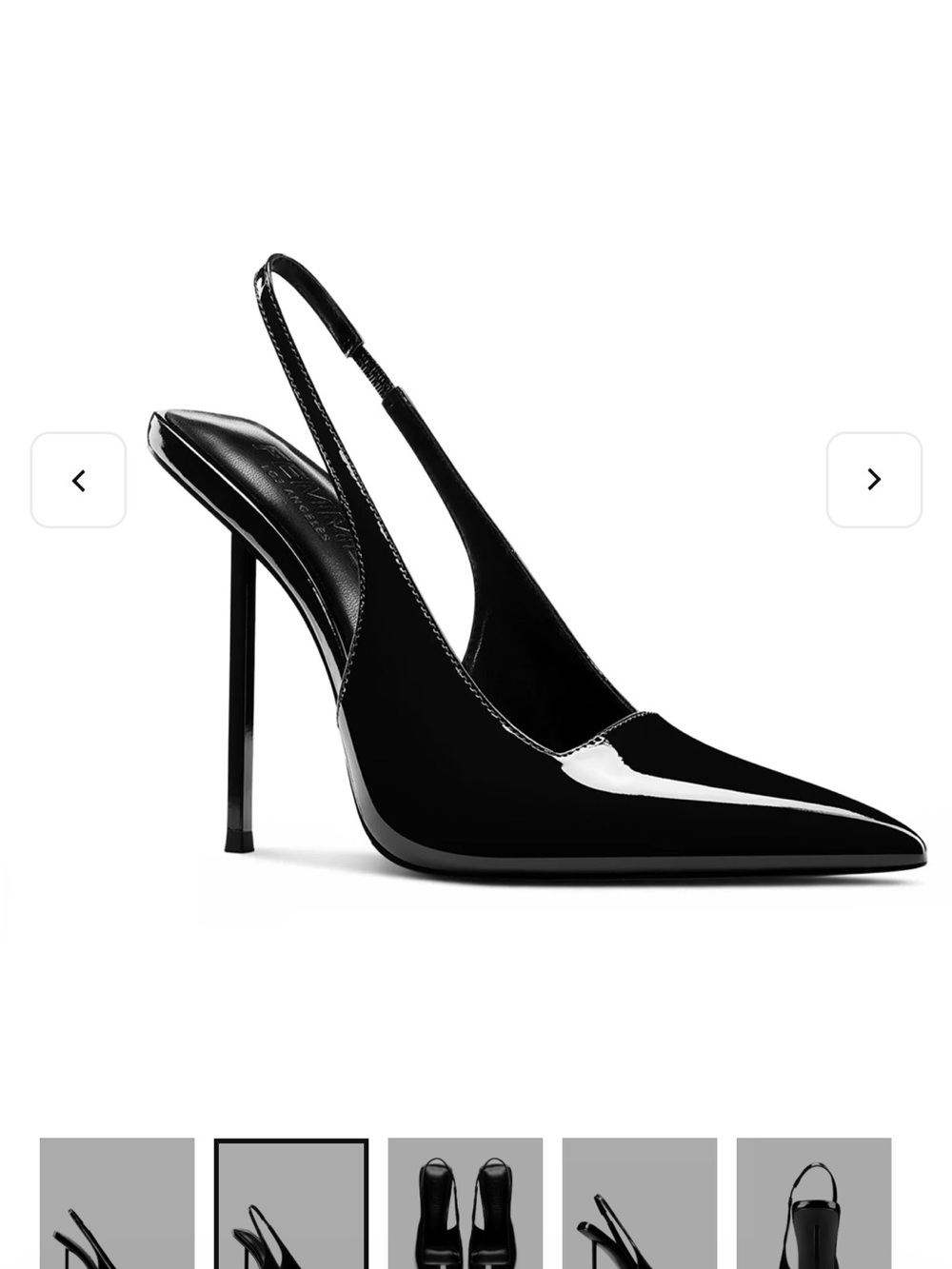 Femme LA G63 Slingback 120 - Black